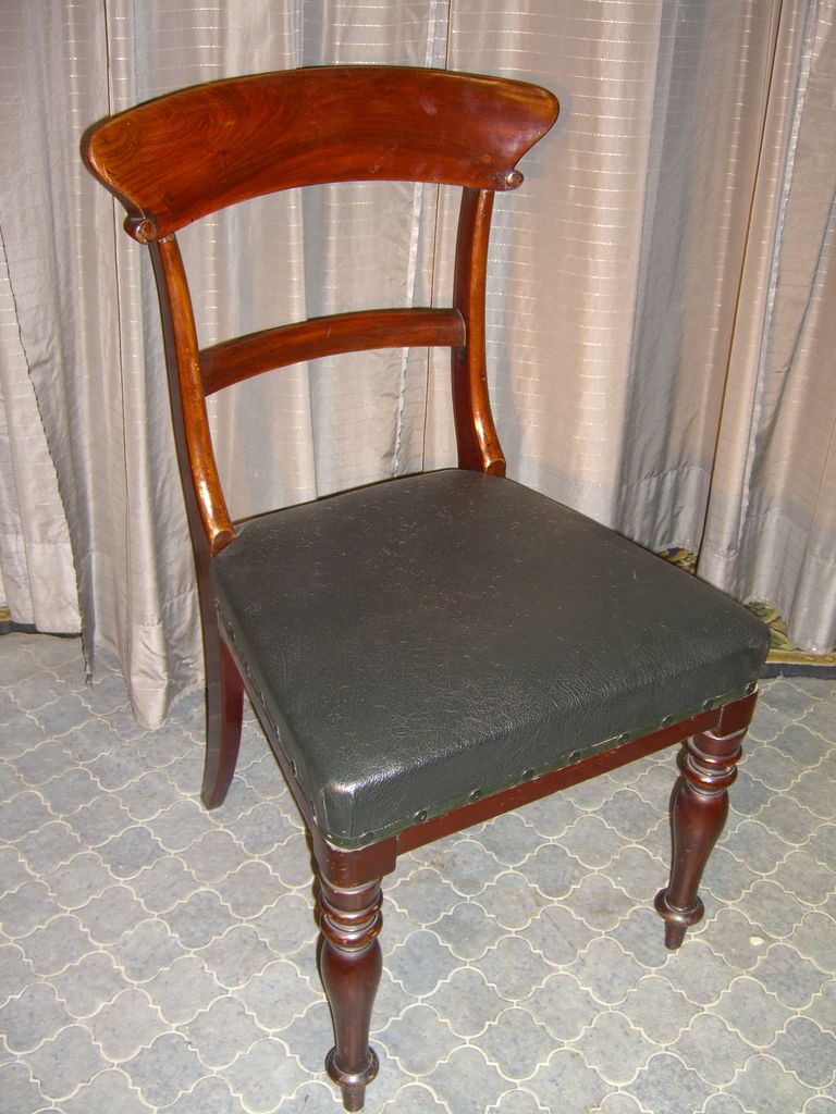 Mahagoni Stuhl