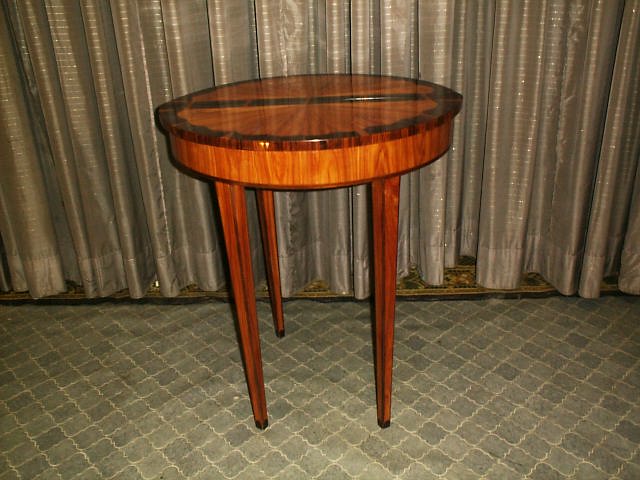 2-Wandkonsolen Tisch aus Rosenholz und Palisander