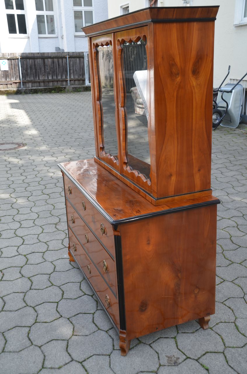Spätbiedermeier Aufsatzmöbel Antike Möbel, Antiquitäten